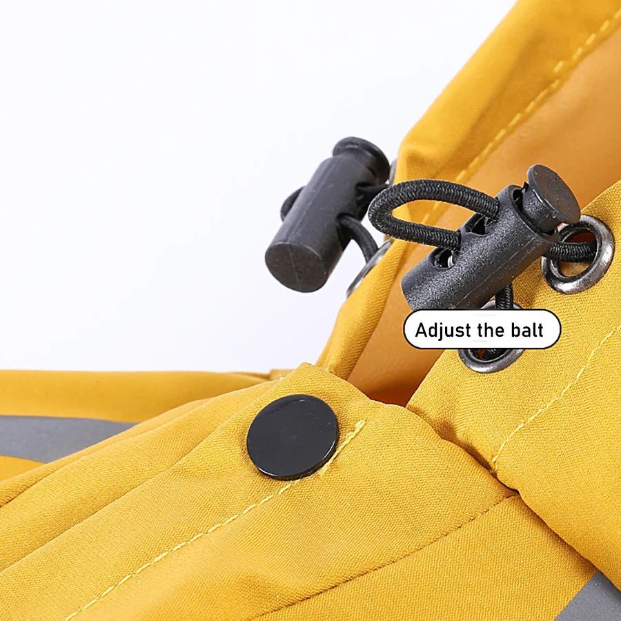 Waterproof Dog & Cat Raincoat – Full Coverage, Four-Leg Design