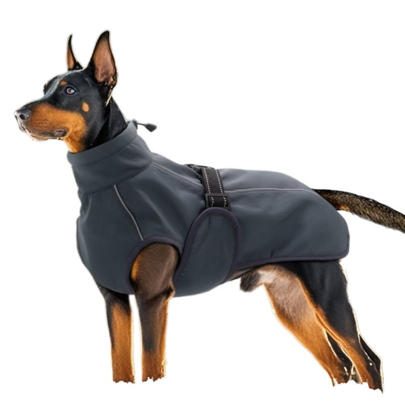 Teddy Dog Winter Vest – Thick, Warm Coat for Cold Weather