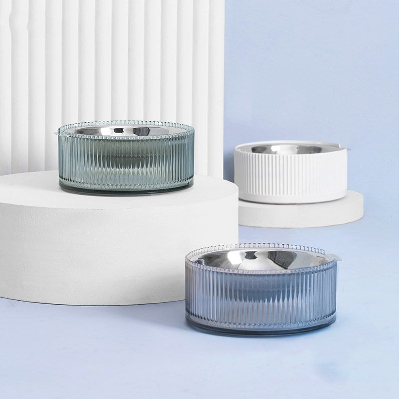 Anti-Tip Pet Bowl for Dogs & Cats