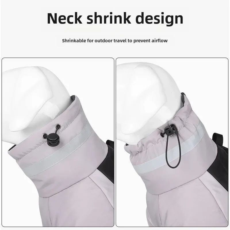 Warm Waterproof Jacket – Winter Protection for Big Dogs