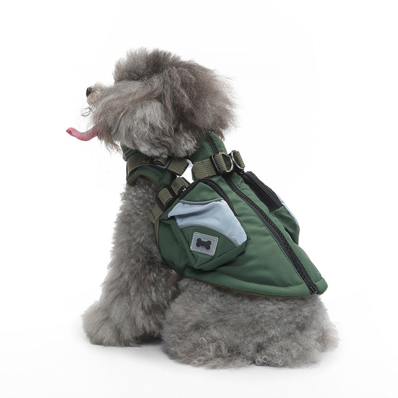 Pet Harness with Back Zipper – Secure & Comfortable Fit