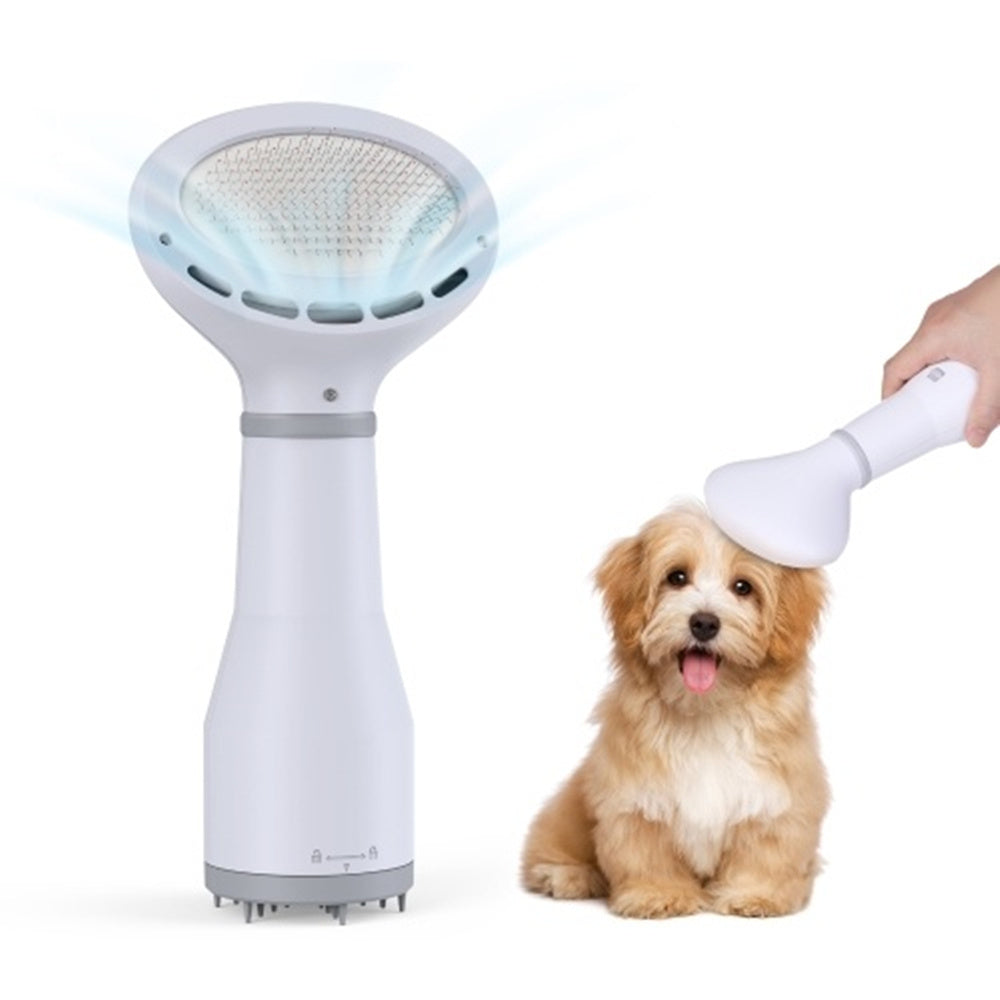 Professional Dog Hair Dryer with Slicker Brush – Groom Like a Pro