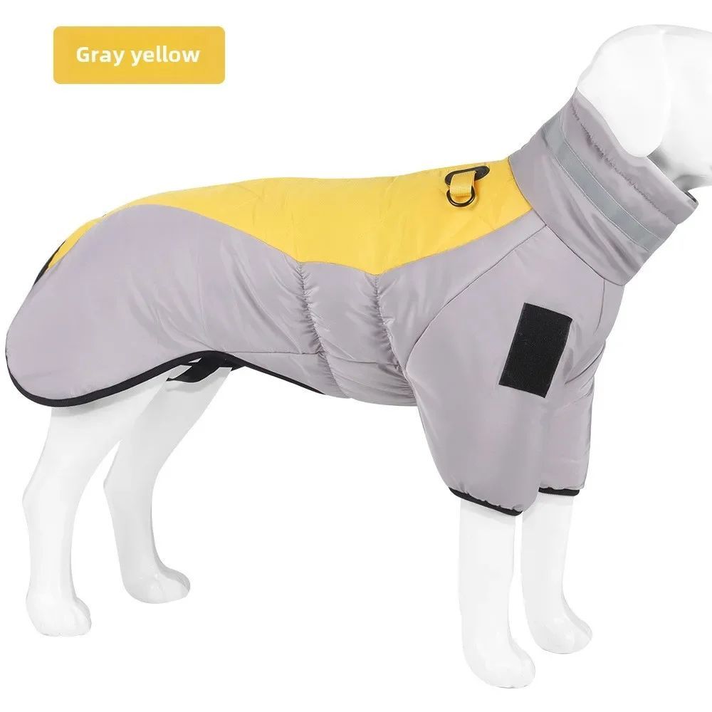 Warm Waterproof Jacket – Winter Protection for Big Dogs
