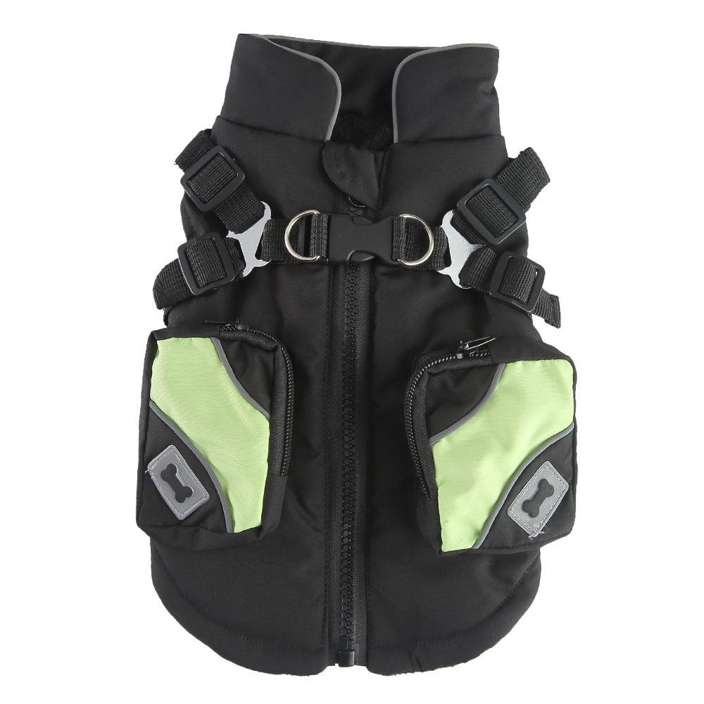 Pet Harness with Back Zipper – Secure & Comfortable Fit