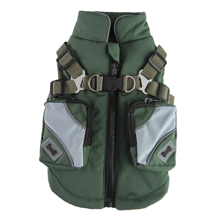 Pet Harness with Back Zipper – Secure & Comfortable Fit