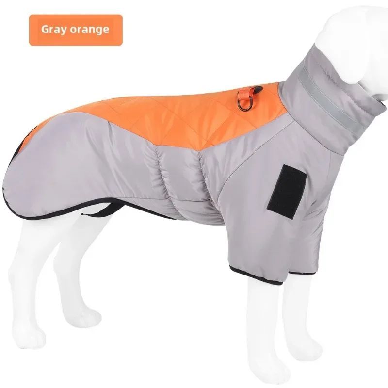 Warm Waterproof Jacket – Winter Protection for Big Dogs