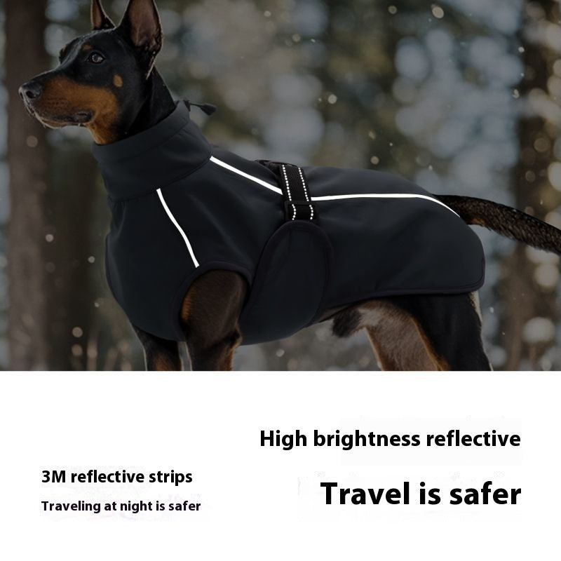 Teddy Dog Winter Vest – Thick, Warm Coat for Cold Weather