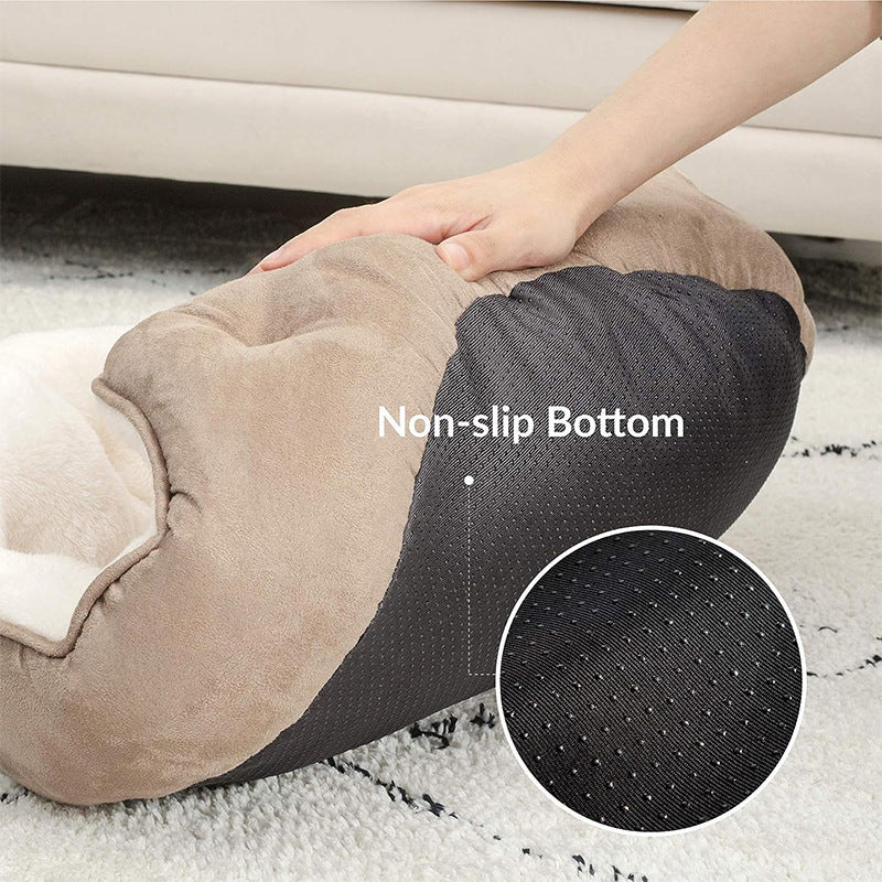 Pet Dog Cat Bed Mats Cat Accessories Soft Round Bed Sofa Blankets Dog Kennel Cat Nest Puppy Cat Supplies