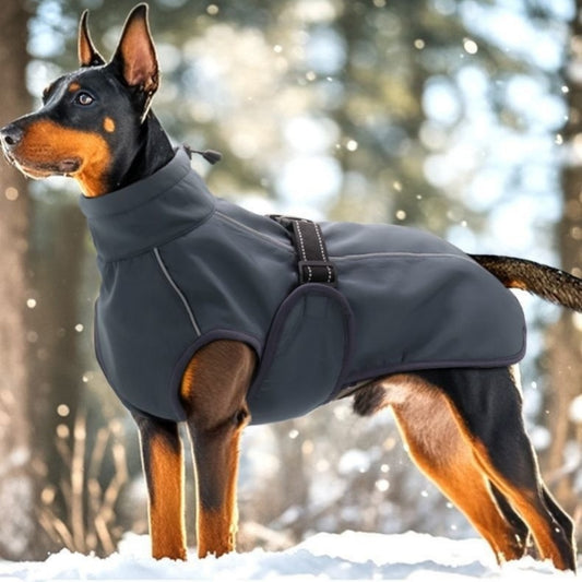 Teddy Dog Winter Vest – Thick, Warm Coat for Cold Weather